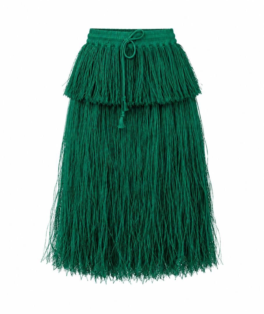Chi Rafia Skirt