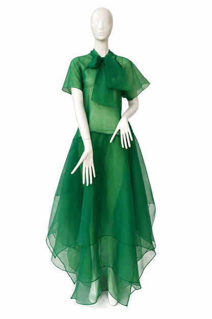 Bow Dress Sleeved