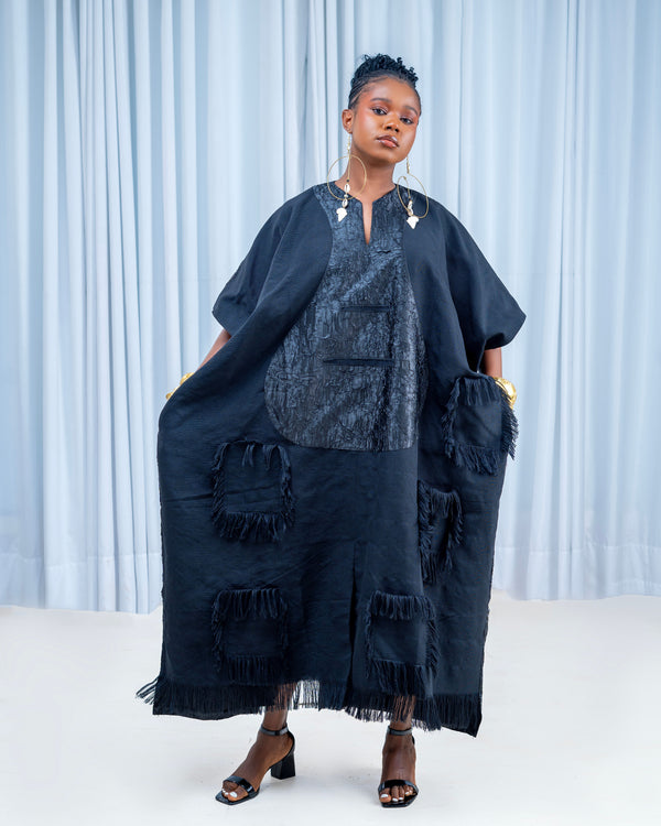 Patch Pocket Kaftan by Sista by Eyoro