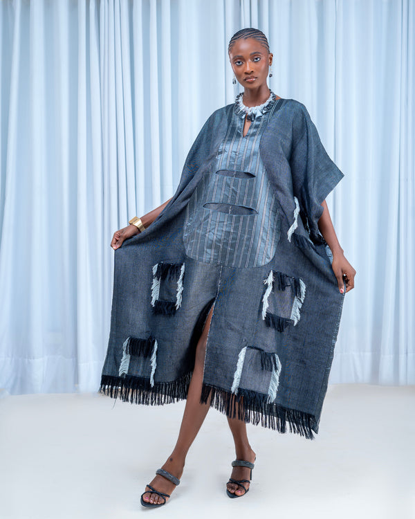 Aso Oke Kaftan by Sista by Eyoro